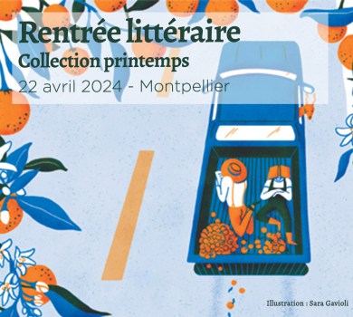 illustration Sara Gavioli Rentrée littéraire printemps occitanie